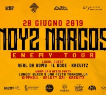 NOYZ NARCOS – ENEMY TOUR – OPERA BEACH ARENA – QUARTU SANT’ELENA – VENERDI 28 GIUGNO 2019