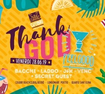 THANK GOD WE FEEL GOOD – COLIBRI’ – QUARTU SANT’ELENA – VENERDI 28 GIUGNO 2019