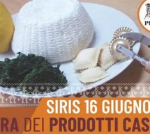 SAGRA DEI PRODOTTI CASEARI – SIRIS- DOMENICA 16 GIUGNO 2019