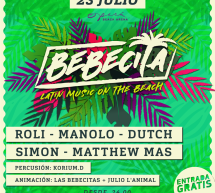 BEBECITA – OPERA BEACH ARENA -QUARTU SANT’ELENA – MARTEDI 23 LUGLIO 2019