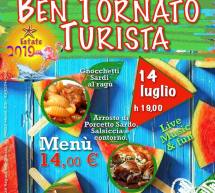 BEN TORNATO TURISTA-  MONTI – DOMENICA 14 LUGLIO 2019