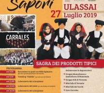 FOLK E SAPORI – ULASSAI – SABATO 27 LUGLIO 2019