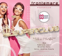 SABATO SUPERCLUB – FRONTEMARE – QUARTU SANT’ELENA – SABATO 3 AGOSTO 2019