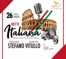 NOTTE ITALIANA- JINNY BEACH – QUARTU SANT’ELENA – VENERDI 26 LUGLIO 2019