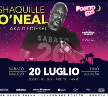 SHAQUILLE O’NEAL – OPERA BEACH ARENA -QUARTU SANT’ELENA – SABATO 20 LUGLIO 2019