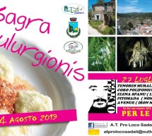 XXVI SAGRA DE IS CULURGIONIS – SADALI – 3-4 AGOSTO 2019