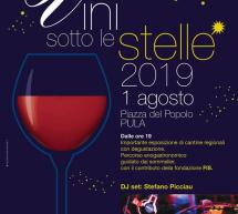 VINI SOTTO LE STELLE – PULA – GIOVEDI 1 AGOSTO 2019