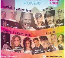 DJ IN LAGUNA – MARCEDDI – 2-3 AGOSTO 2019