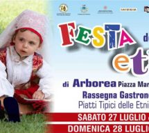 FESTA DELLE ETNIE -ARBOREA – 27-28 LUGLIO 2019