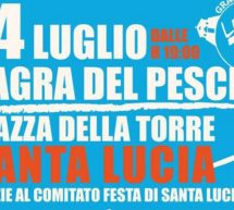 SAGRA DEL PESCE – SANTA LUCIA -SINISCOLA – DOMENICA 14 LUGLIO 2019