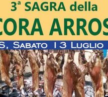 3° SAGRA DELLA PECORA ARROSTO – MORES – SABATO 13 LUGLIO 2019