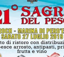 21° SAGRA DEL PESCE- SARROCH – SABATO 27 LUGLIO 2019