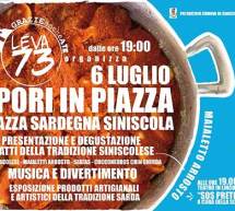 SAPORI IN PIAZZA- SINISCOLA – SABATO 6 LUGLIO 2019