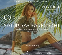 SATURDAY FARENIGHT – BELVEDERE BEACH -QUARTU SANT’ELENA – SABATO 3 AGOSTO 2019