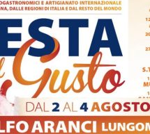 FESTA DEL GUSTO – GOLFO ARANCI – 2-4 AGOSTO 2019