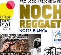 NOCHE REGGAETON – ARZACHENA – DOMENICA 25 AGOSTO 2019