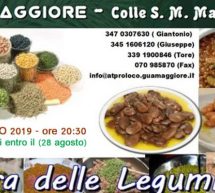 SAGRA DELLE LEGUMINOSE -GUAMAGGIORE – SABATO 31 AGOSTO 2019