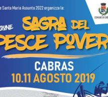 SAGRA DEL PESCE POVERO – CABRAS – 10-11 AGOSTO 2019