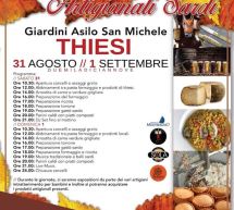 SAGRA DEI PRODOTTI ARTIGIANALI SARDI – THIESI – 31 AGOSTO-1 SETTEMBRE 2019