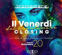 CLOSING- IL VENERDI DEL FRONTEMARE- QUARTU SANT’ELENA- VENERDI 20 SETTEMBRE 2019