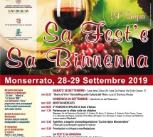 SA FEST’E SA BINNENNA – MONSERRATO – 28-29 SETTEMBRE 2019