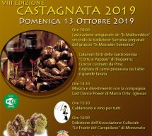 CASTAGNATA 2019 – SAN BENEDETTO (IGLESIAS) – DOMENICA 13 OTTOBRE 2019