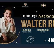 INAUGURAZIONE – WALTER RICCI & THE TRIO PLAY NAT KING COLE – BFLAT – CAGLIARI  -VENERDI 4 OTTOBRE 2019