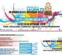 FESTA DI NOSTRA SIGNORA DELLE GRAZIE -SINISCOLA -11-14 OTTOBRE 2019