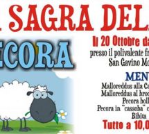 LA SAGRA DELLA PECORA – SAN GAVINO MONREALE – DOMENICA 20 OTTOBRE 2019