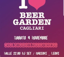 I LOVE BEER GARDEN  -CAGLIARI – SABATO 9 NOVEMBRE 2019