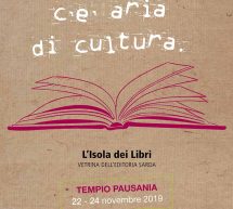 FIERA REGIONALE DEL LIBRO – TEMPIO – 22-24 NOVEMBRE 2019