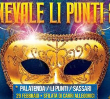 CARNEVALE LI PUNTI 2020 – SASSARI  -SABATO 29 FEBBRAIO 2020