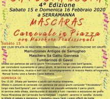 SA FESTA NOSTA- CARNEVALE 2020 – SERRAMANNA-15-16 FEBBRAIO 2020